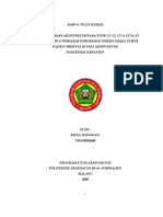 Pengaruh Terapi Akupunktur Pada Titik CV 12, CV 6, ST 25, ST 36, GB 26dan SP 6 Terhadap Perubahan Indeks Massatubuh Pasien Obesitasdi Poli Akupunktur Puskesmas Kepanjen