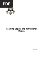 Download Learning Objects  Instructional Design by isaac2008 SN2530020 doc pdf