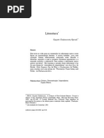 Literatura - Spivak
