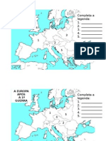 Mapas 1ª Guerra