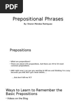 Phrases Presentation (Student Copy)