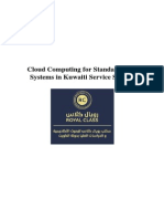 Cloud Computing for Standard ERP Systems in Kuwaiti Service Sectors
