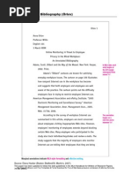 Mla Annotated Bibliography Example