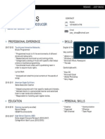 Joey Simas Resume Online PDF