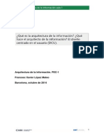 Arquitectura información: estructura, organiza y etiqueta elementos