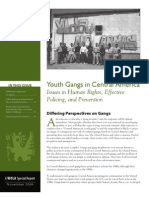 Youth Gangs in Central America — Report from WOLA