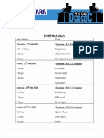 RVDT Schedule