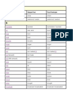 Irregular Verbs