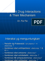 Important Drug Interactions & Their Mechanism 40.ppt