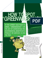 How To Spot Greenwashinggreenwashing