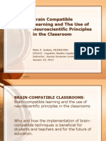 Week 5-Powerpoint On Brain-Compatible Education