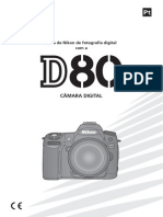 Manual Nikon D80 Português (PT-PT)