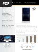 First Solar Series 7 FT1 Module Overview | PDF | Photovoltaics | Solar ...
