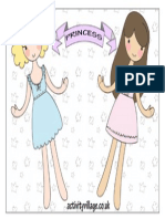 Princess Paper Dolls 