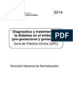 GPC Diagnostico y Tratamiento de Diabetes en El Embarazo MSP 2014
