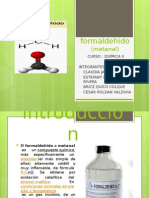 Formaldehido Quimica