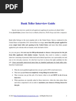 Download Bank Teller Interview Guide by Haider Ali Khan SN253032963 doc pdf