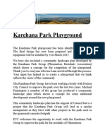 Karehana Park Playground January 2015