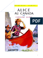 Caroline Quine Alice Roy 12 BV Alice Au Canada 1935