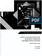 Space Allowances for Building Services Distribution Systems