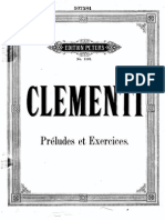 Clementi Preludios y Ejercicios