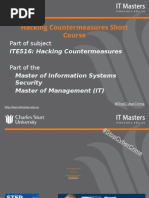 IT Masters CSU Free Short Course - Hacking Countermeasures - Week 1