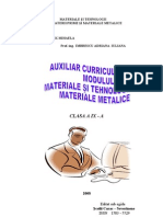 Auxiliar Curricular - Materii Prime Si Materiale - Cl. IX