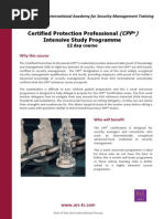 CPP Intensive Study Programme PDF