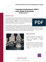 CPP Intensive Study Programme PDF