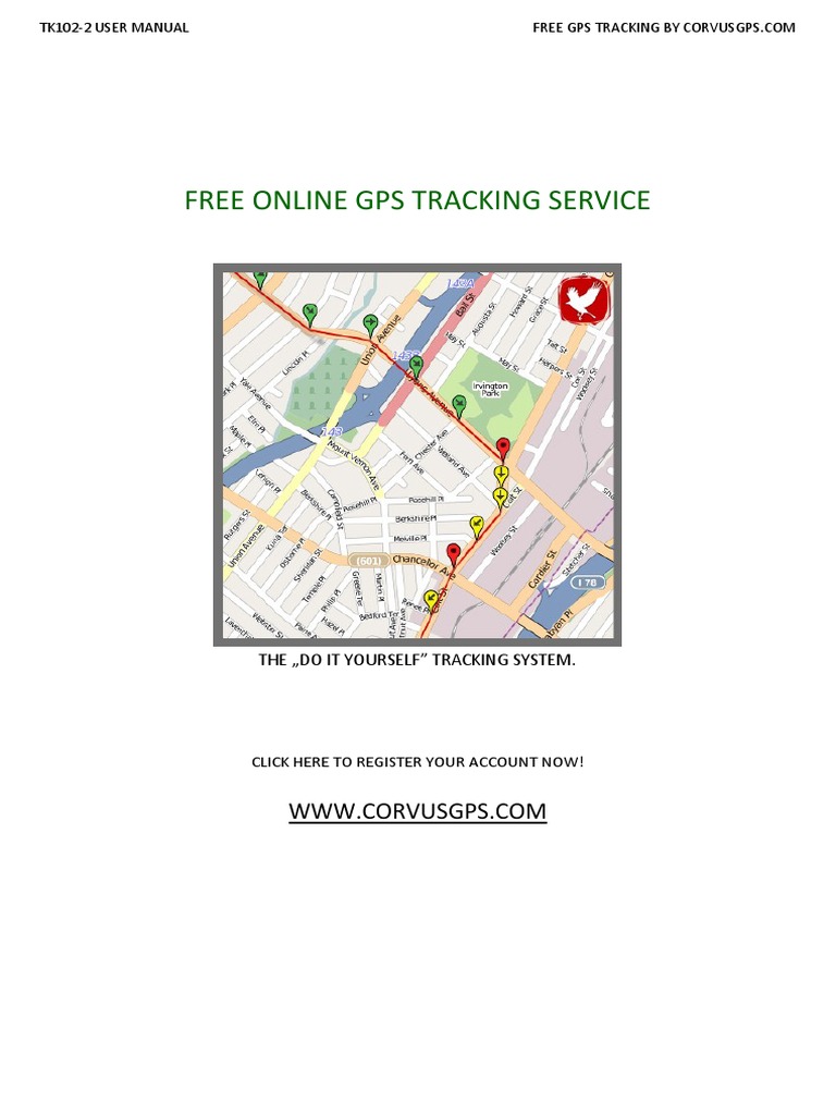 Tk102 2 Gps Tracker User Manual CORVUS | PDF | General Packet Radio ...