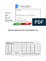LE601-General Typical Power Consumption List