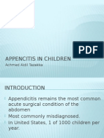 Appencitis in Children