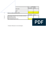 Culinarian Profitability Template