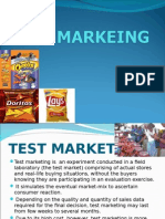 Test Marketing