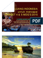 Peluang Indonesia Mencapai Target MDGs