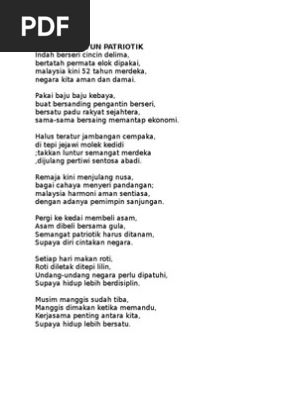 Koleksi Pantun Patriotik Pdf