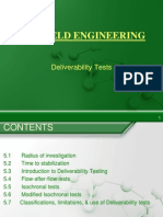 Gas Field Engineering - Deliverability Tests