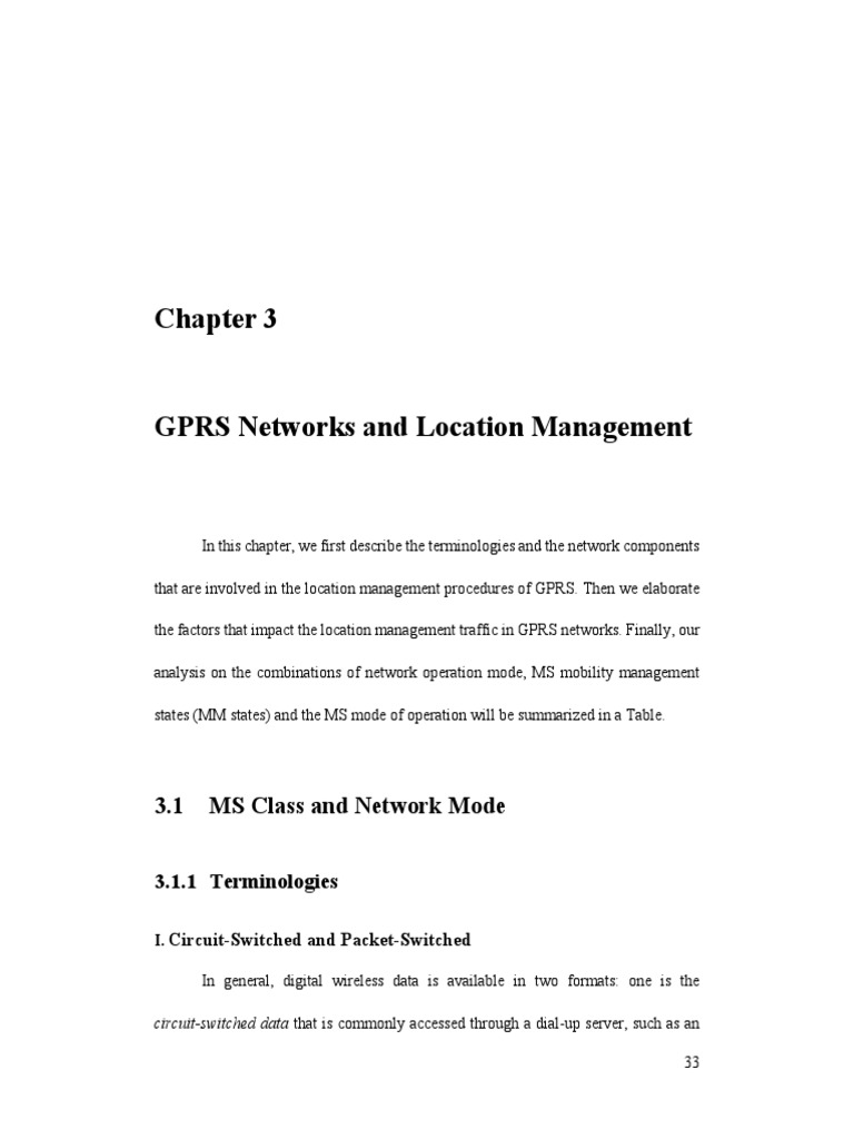 GPRS Location Management Overview | PDF | Subscriber Identity Module ...