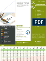 Joondalup Line Timetable