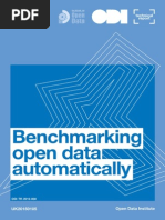 Benchmarking open data automatically