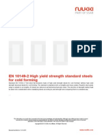 En 10149 2 High Yield Strength Standard Steels For Cold Forming