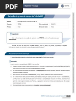 Exclusao Do Grupo de Campo Da Tabela LC9
