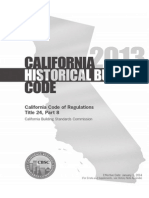California Title 24, Part 8 Historical Building Code 36pp 6x9trade