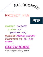 Project File: Certificate