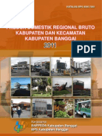 PDRB Kabupaten Banggai 2011