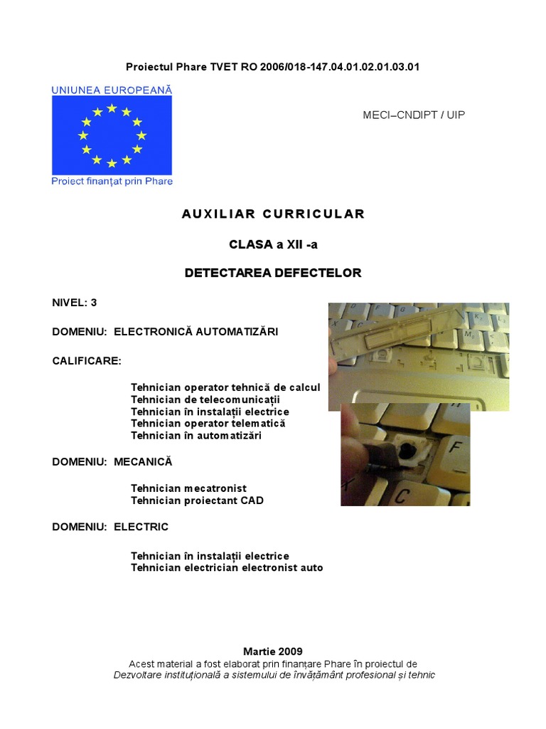 Detectarea Defectelor | PDF