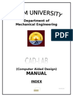 Manual: Department of Mechanical Engineering