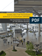 Guidelines For Passenger Services at European Airports