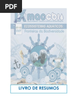 Anais da IX MACCBIO - Ecossistemas Aquáticos