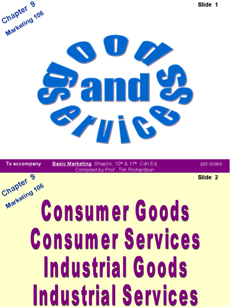 Industrial Products and Services Industries Marketing